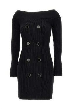 Casual Jurken Elisabetta Franchi Dresses Black Black -Elisabetta Franchi Winkel cb24441a42fb8e27eb7d88b36b35e3ac