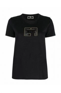Elisabetta Franchi T-shirts T-Shirt Black