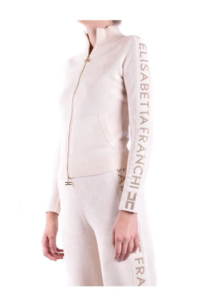 Elisabetta Franchi Vesten Knitwear Beige 2 Elisabetta Franchi Vesten Knitwear Beige - Afbeelding 2