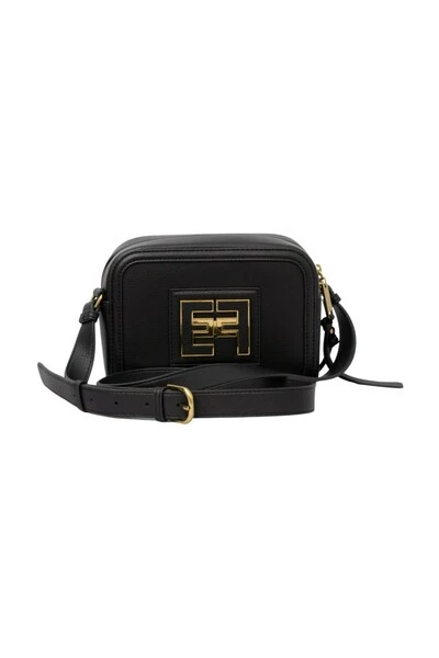 Elisabetta Franchi Schoudertassen Cross Body Bags Black 4 Elisabetta Franchi Schoudertassen Cross Body Bags Black - Afbeelding 4