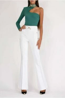 Elisabetta Franchi Bodies Body Green -Elisabetta Franchi Winkel cc3af998376f9c664cb09cedfb10d6ed