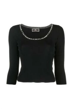 Elisabetta Franchi Sweaters Black