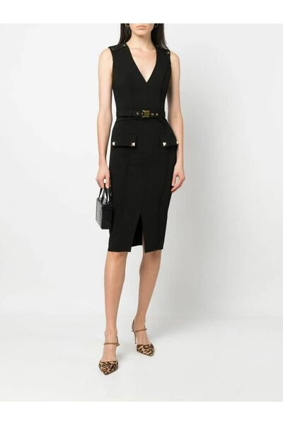 Elisabetta Franchi Casual Jurken Occasion Dresses Black 2 Elisabetta Franchi Casual Jurken Occasion Dresses Black - Afbeelding 2