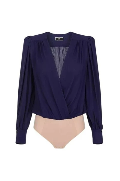Elisabetta Franchi Bodies Body Blue 1 Elisabetta Franchi Bodies Body Blue