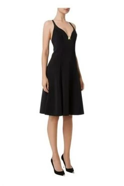 Elisabetta Franchi Casual Jurken Midi Dresses Black