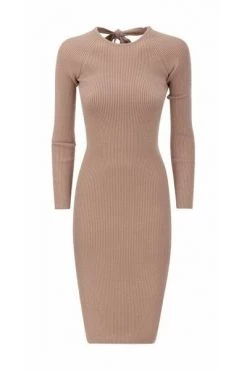 Elisabetta Franchi Casual Jurken Party Dresses Beige -Elisabetta Franchi Winkel cd4491f0ce159464b369a79b5fd810e6