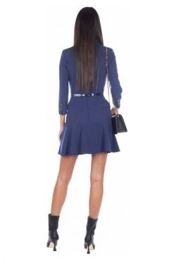 Elisabetta Franchi Casual Jurken Wrap Dresses Blue -Elisabetta Franchi Winkel cd7cb44d21c3ad8cf68d6f89d0686a83