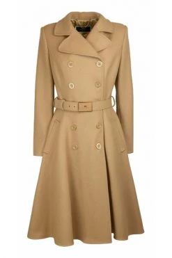 Trenchcoats & Mantels Elisabetta Franchi Coats Camel Brown -Elisabetta Franchi Winkel ce44c49d466c43889d7e5ec50faeb371