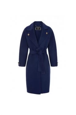 Elisabetta Franchi Trenchcoats & Mantels Coat Blue