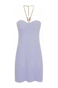 Elisabetta Franchi Casual Jurken Short Dresses Purple