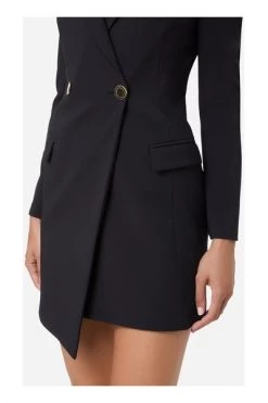 Casual Jurken Elisabetta Franchi Dresses Black Black
