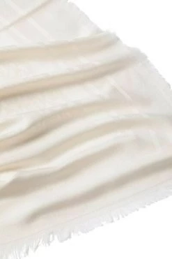 Elisabetta Franchi Sjaals Sciarpa White