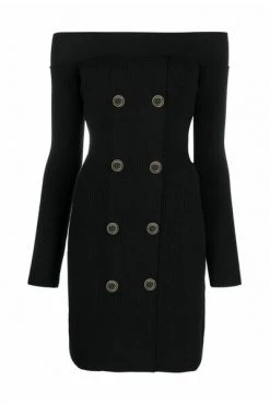 Casual Jurken Elisabetta Franchi Dresses Black Black