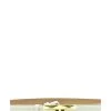 Elisabetta Franchi Riemen Belts White