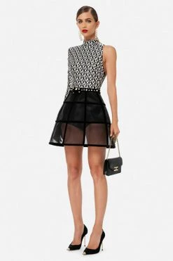 Elisabetta Franchi Korte Rokken Short Skirts Black -Elisabetta Franchi Winkel cf68962462e5d3df3a05f1dcfa5812d3