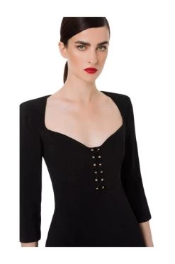 Elisabetta Franchi Feestjurken Party Dresses Black -Elisabetta Franchi Winkel cfe298f79a962cf3e8dcaa10b5ce276e