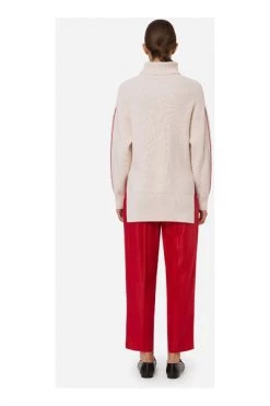 Elisabetta Franchi Coltruien Turtlenecks Beige -Elisabetta Franchi Winkel cfec79c2738afaaeafdbec8df5733089