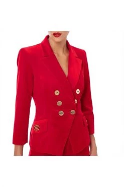 Elisabetta Franchi Blazers JACKET Red