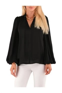 Elisabetta Franchi Blouses Blouse Ca00226e2-110 Black -Elisabetta Franchi Winkel d0db31487158cc312f8ee814f689f878