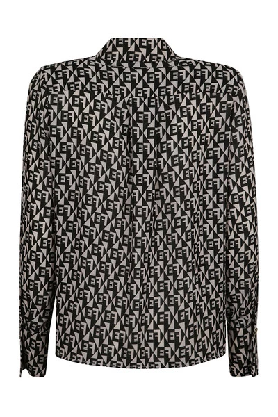 Elisabetta Franchi Longsleeve Shirts Shirts Black 3 Elisabetta Franchi Longsleeve Shirts Shirts Black - Afbeelding 3