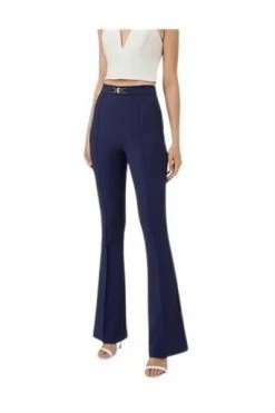 Elisabetta Franchi Vrijetijds Broeken Trousers Blue