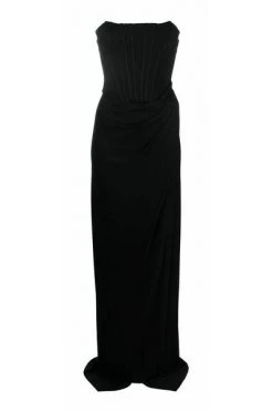 Jurken Elisabetta Franchi Dresses Black Black