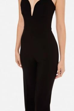 Elisabetta Franchi Jumpsuits & Tuinbroeken Jumpsuits Black -Elisabetta Franchi Winkel d1ca71df4d32014627723df7f5f406a5