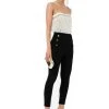 Elisabetta Franchi Pantalons Skinny Trousers Black