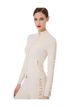 Elisabetta Franchi Hoodies & Sweatvesten Jacket Beige -Elisabetta Franchi Winkel d31e9b654983834190b6e804ce3cc500