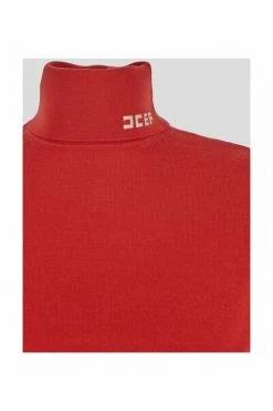 Elisabetta Franchi Coltruien Turtlenecks Red