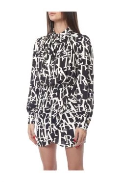 Elisabetta Franchi Casual Jurken Dress Black