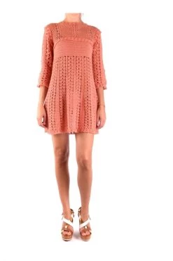 Elisabetta Franchi Casual Jurken Jurk Pink