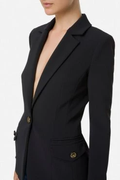Elisabetta Franchi Business Blazers BLAZER Black