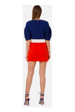 Elisabetta Franchi Casual Jurken Kortketenige Detail Verzorgd Blue 8 Elisabetta Franchi Casual Jurken Kortketenige Detail Verzorgd Blue -Elisabetta Franchi Winkel d460ccc04d57b6fe23226f7ac2c00a48