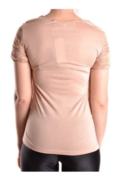 Elisabetta Franchi Blouses T-shirt Korte Mouwen Beige -Elisabetta Franchi Winkel d46eebf7c449ca3ea41d0633ff7713f2