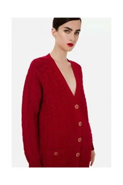 Elisabetta Franchi Vesten MAGLIA TRICOT Red -Elisabetta Franchi Winkel d50413d476834d158b14222121b62ce1