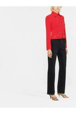 Elisabetta Franchi Blazers Red