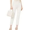 Elisabetta Franchi Pantalons Trousers White