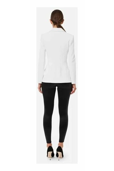 Elisabetta Franchi Blazers White 1 Elisabetta Franchi Blazers White