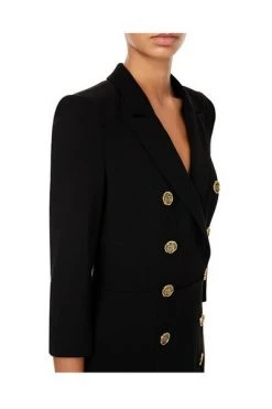 Elisabetta Franchi Blousejurken Dress Black -Elisabetta Franchi Winkel d70457428c1ae83d4efa3da07b7b14c7