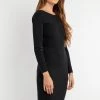 Casual Jurken Elisabetta Franchi Dresses Black Black