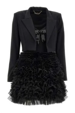 Feestjurken Elisabetta Franchi Dresses Black Black