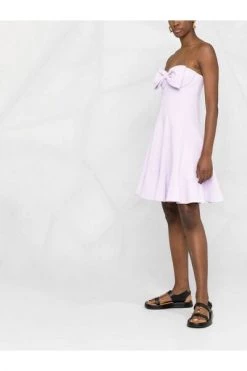 Elisabetta Franchi Casual Jurken Mini Dress With Large Bow Pink -Elisabetta Franchi Winkel d97bc5ce7f7e170b901bd4d46027d49f