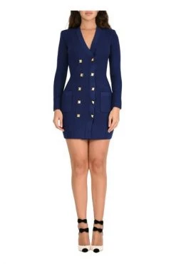 Elisabetta Franchi Casual Jurken Short Dresses Blue