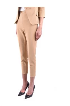 Elisabetta Franchi Chino's Trousers Beige -Elisabetta Franchi Winkel da8e07302778e4032d7d36da4da82c21