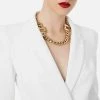 Elisabetta Franchi Kettingen Necklaces Yellow