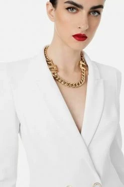 Elisabetta Franchi Kettingen Necklaces Yellow