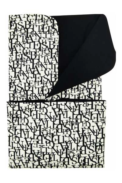 Elisabetta Franchi Kindertextiel My Girl Cover Baby Girl Butter Butter Printed Cotton Sweatshirt White 1 Elisabetta Franchi Kindertextiel My Girl Cover Baby Girl Butter Butter Printed Cotton Sweatshirt White