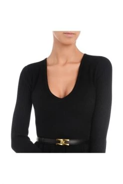 Elisabetta Franchi Casual Jurken Dress Black -Elisabetta Franchi Winkel db352d92376ec2c8f88f91ec0ca9ca74