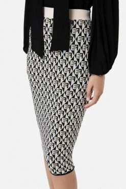 Elisabetta Franchi Kokerrokken Pencil Skirts Black